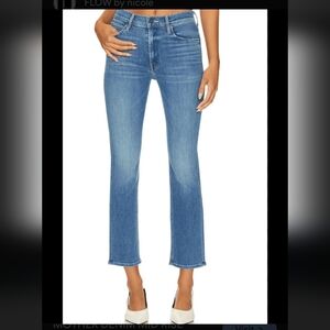 MOTHER the Hustler Ankle Fray Jeans